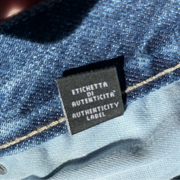 [36] Versace Couture Men’s True Vintage Medium Wash Straight Leg Denim Jean - Picture 12 of 15